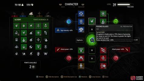 witcher 3 all mutations 5% damage for every point of your Toxicity level, up to 411% max